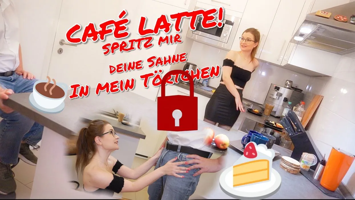 Café Latte! SPRITZ mir deine Sahne in mein Törtchen!!