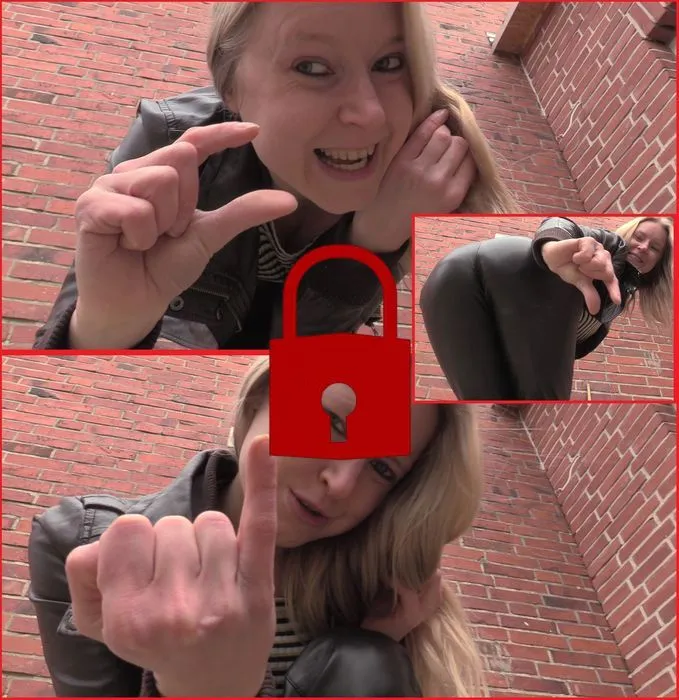 Haha! Du hast nen Mini-Pimmel! Lady in Leder macht dich fertig!