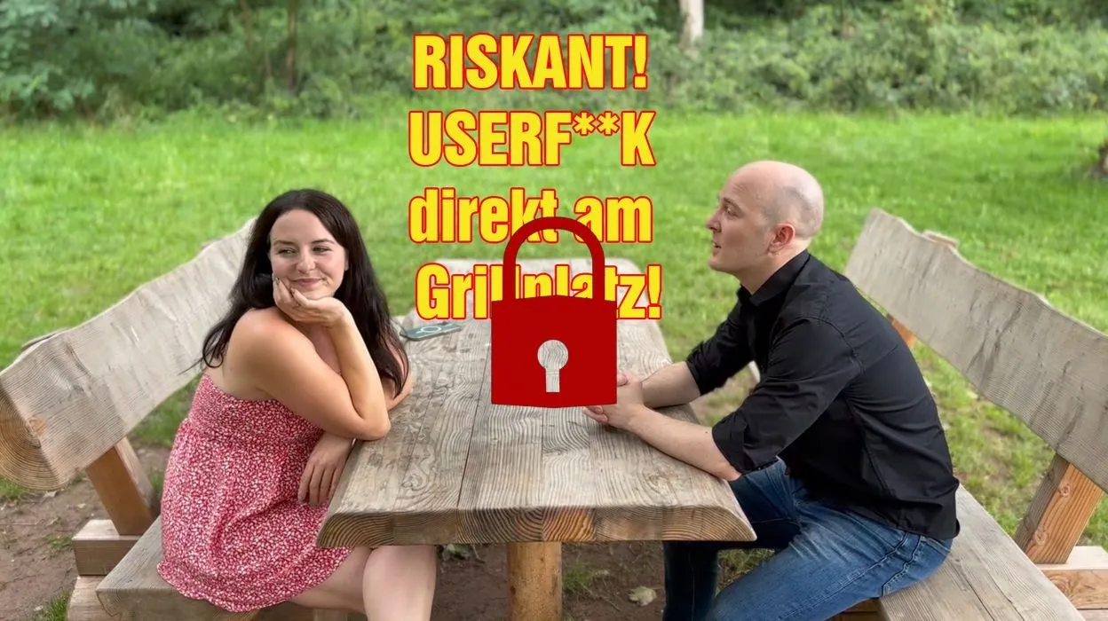 RISKY! USER FUCK directly at the barbecue area!