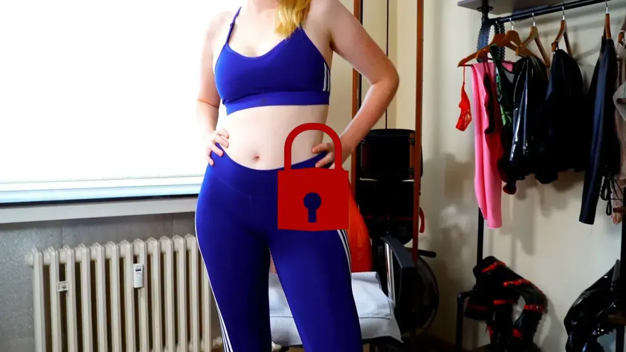 Spritz auf meinen Leggingsarsch