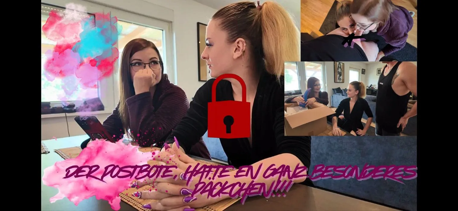 Der postbote und seine Sonderlieferung!!