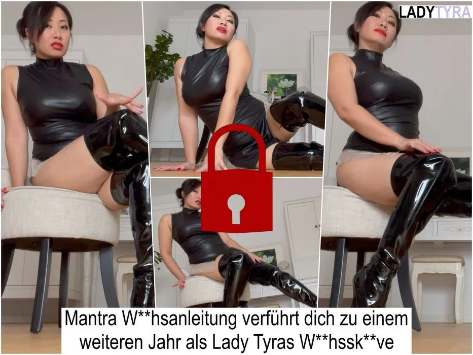 Mantra Wichsanleitung verführt dich zu einem weiteren Jahr als Lady Tyras Wichssub
