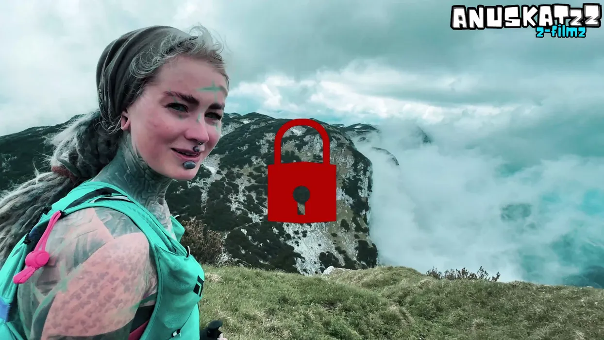 Outdoor MOUNTAINSIDE passionate fuck and FACIAL cumshot