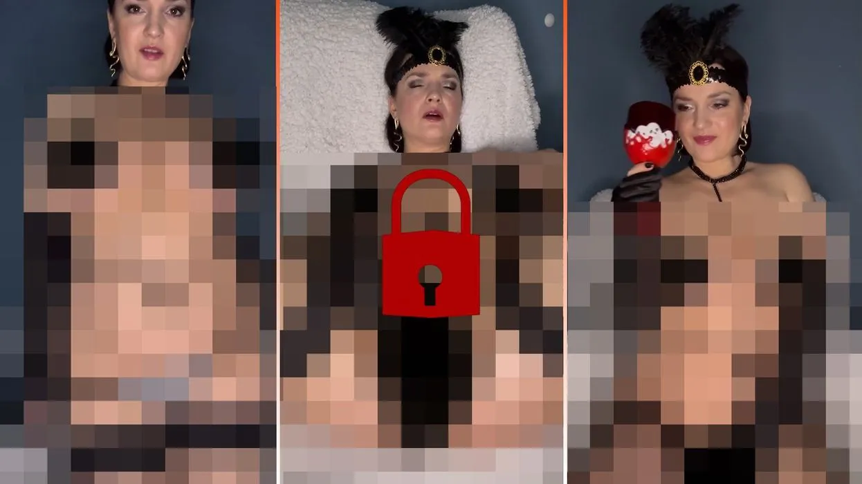 Heiße Lady extrem geil!