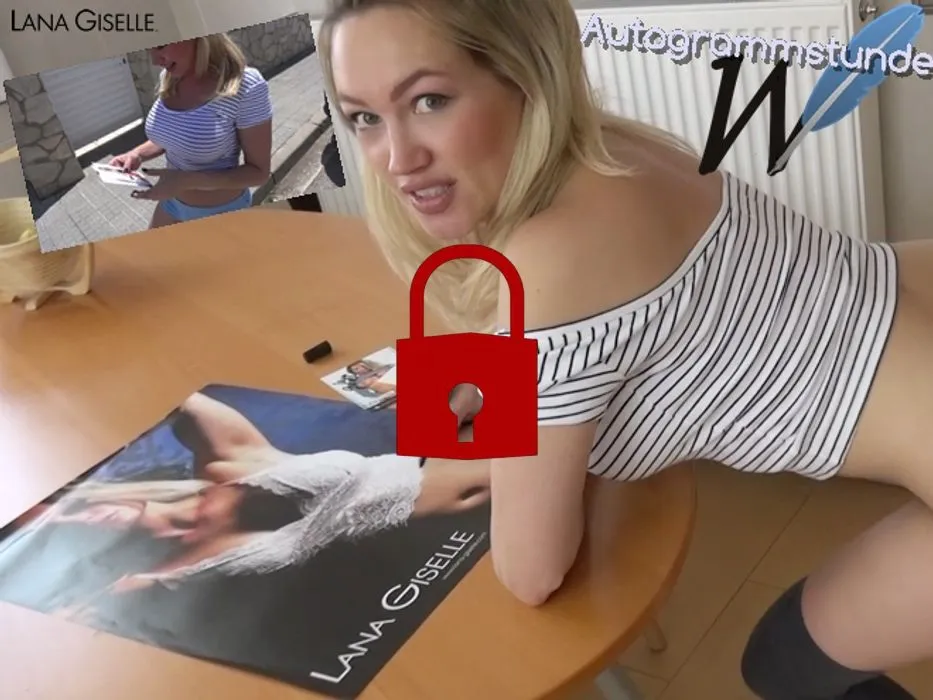 FAN BEGLÜCKT! Die ANALE Autogrammstunde!