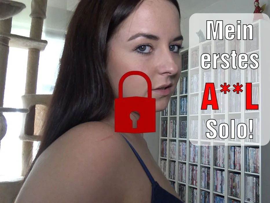 Mein erstes ANAL Solo!