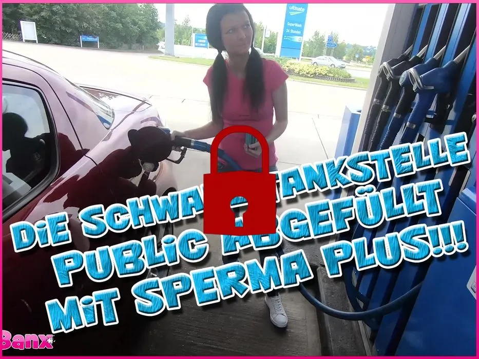 The Dick-Garage - Public filled up with Sperm Plus!!!