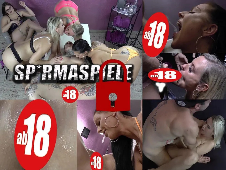 Spermaspiele - Vier Milfs, heiße Spiele