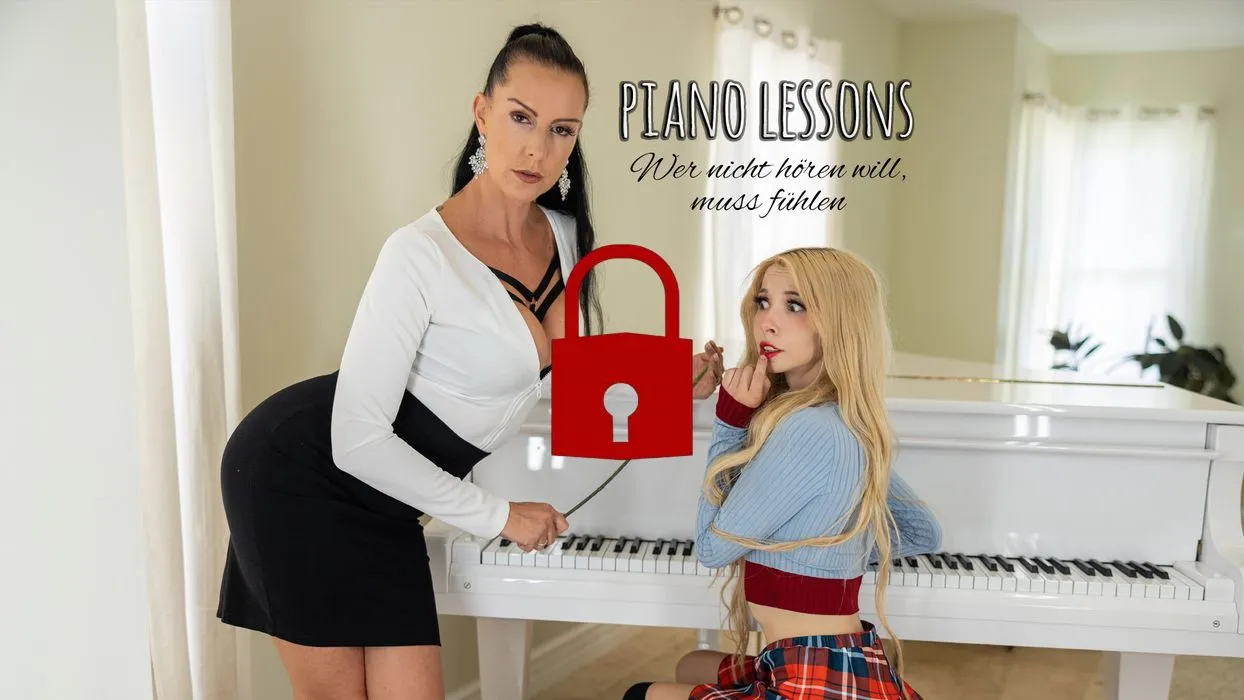 Klavierstunden. Wer nicht hören will, muss fühlen