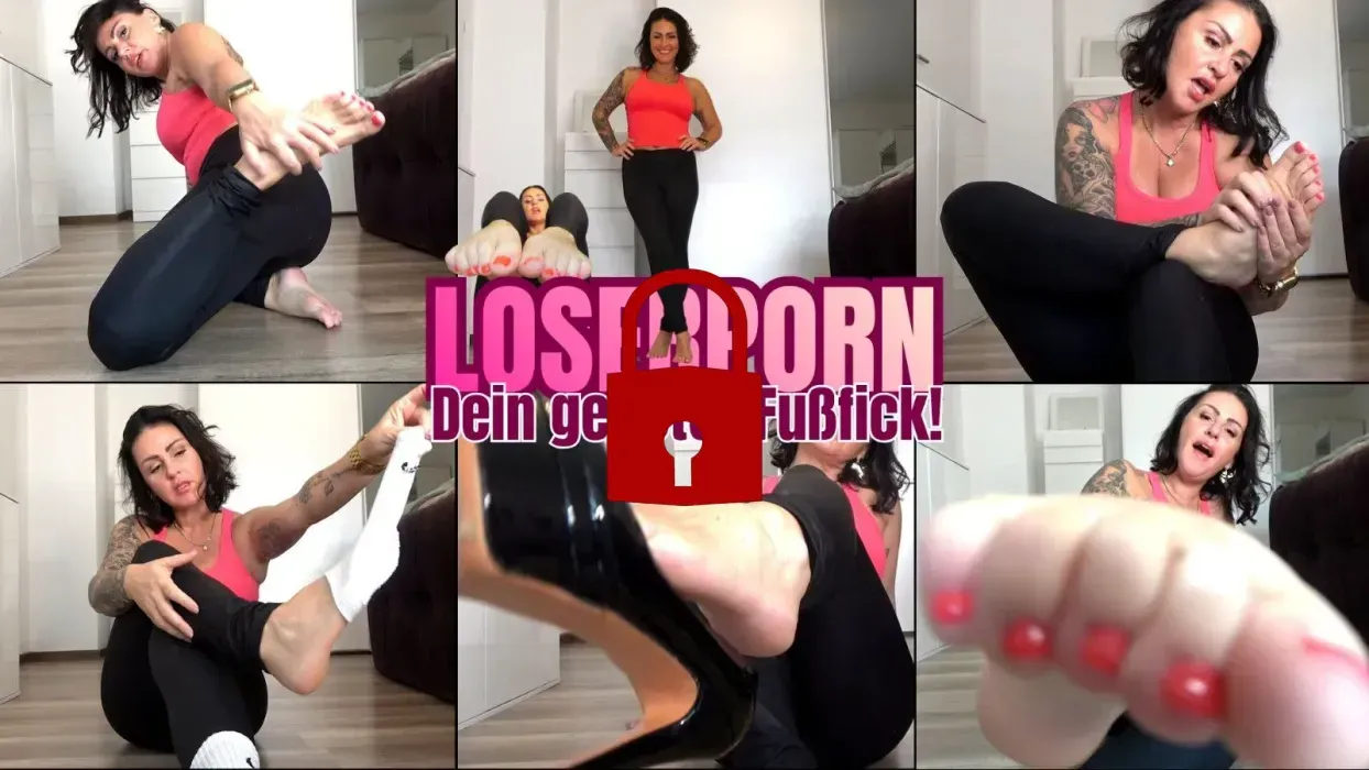 LOSERPORN! Dein geilster Fußfick