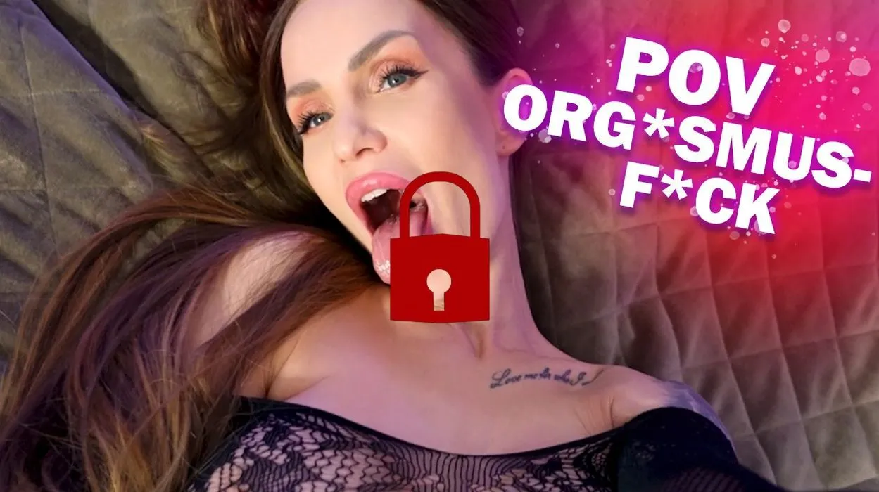 POV Orgasmus-Fick mit G-Punkt Dildo 😱💦